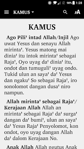 Injil Lukas Dagu Bulusu Screen 2
