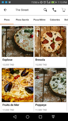 MenuTium : food delivery Screen 3