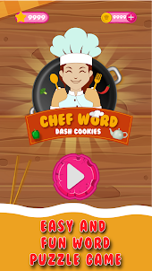 Chef Word Dash Cookies Find