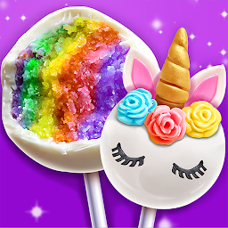 Image de l'icône Unicorn Cake Pop Sweet Dessert