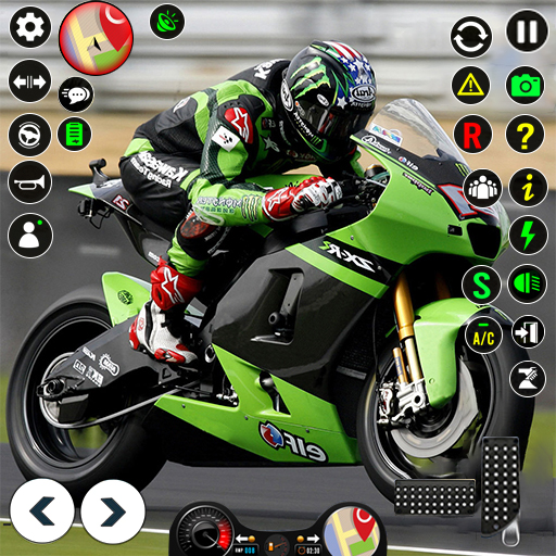 Street Bike Drag Racing Games logo