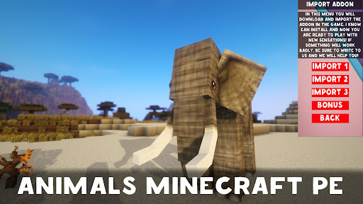 Animals Mod for Minecraft PE