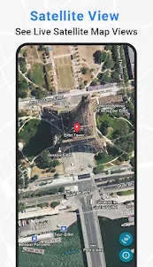 Vista satelital en vivo Mapas