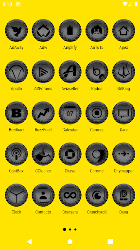 Grey Icon Pack Style 5 Screen 2