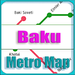 Cover Image of ダウンロード Baku Metro Map Offline  APK