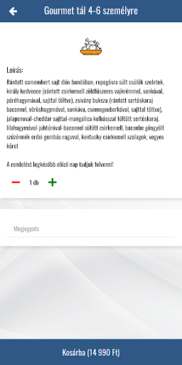 Gourmet Food Plus Ételfutár Screen 3