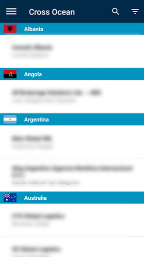Cross Ocean Members Directory Screen 3