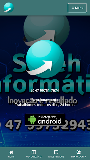 Android application Safeh Informatica screenshort