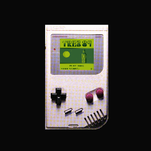 TRES 89: GameBoy Block Puzzle Logo