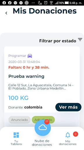 Eatcloud - Beneficiarios Screen 3