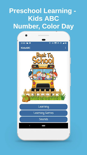 Android application ABC Kids - Kids Learning App screenshort