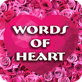 words of heart icon