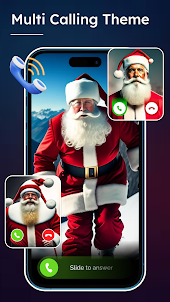 Real Santa Video Call Theme