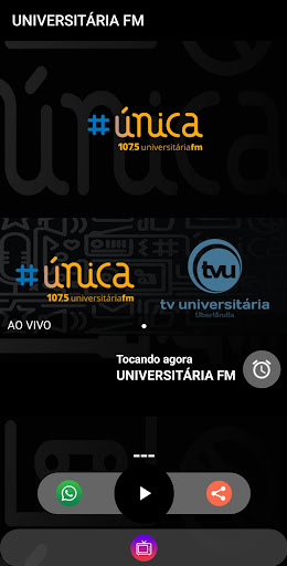 Android application Universitária FM screenshort