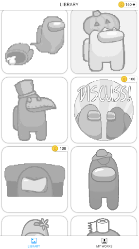 Real Among Us Pixel Art Coloring Download Apk Free For Android Apktume Com