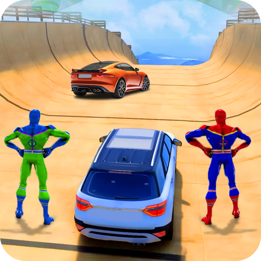 Mega Ramp Car Race Stunt Game logo