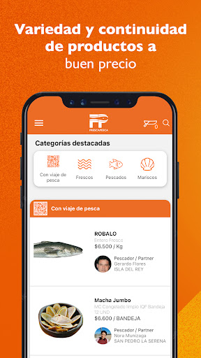 Frescapesca Marketplace Screen 3