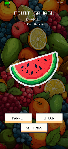 Android application Fruit Squash Lite screenshort