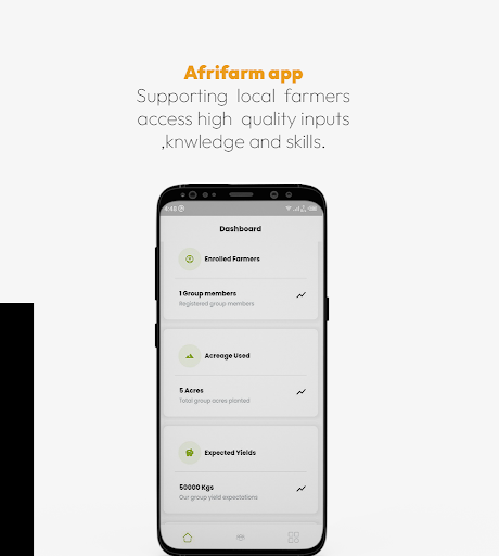 Android application Afrifarm screenshort
