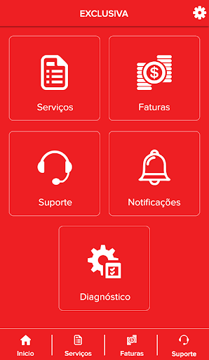 Exclusiva Internet App Screen 2