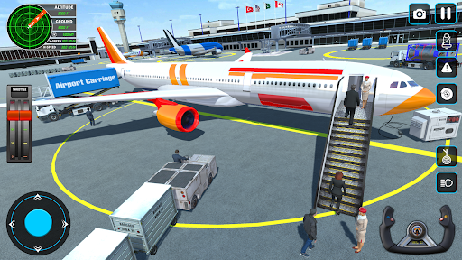 Flight Simulator 3D Plane Game Screen 3