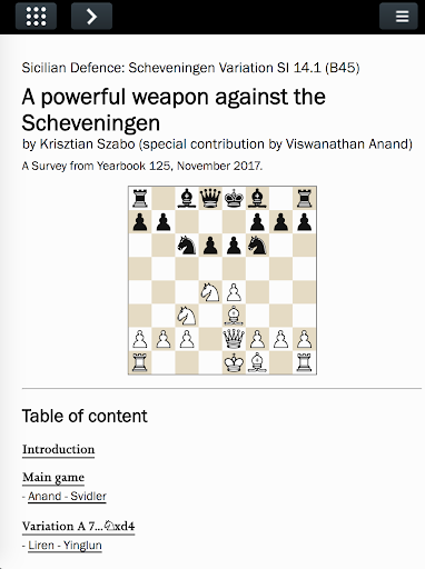 New in Chess Yearbook Screen 2