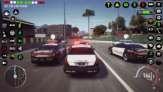 Police Chase : Car Simulator