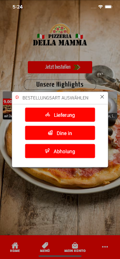 Pizzeria Della Mamma Screen 2