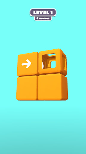 Android application Fill the Cube screenshort