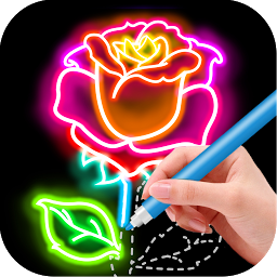 Значок приложения "Рисовать цветок"