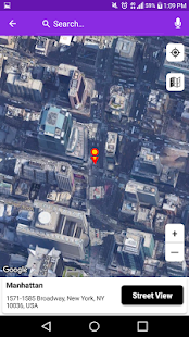 Leben Straße Blick 360 - Satellit Blick.Erde Karte Screenshot