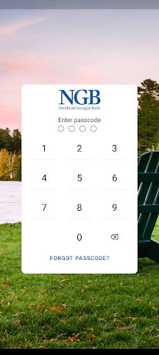 Android application Northeast Georgia Bank screenshort