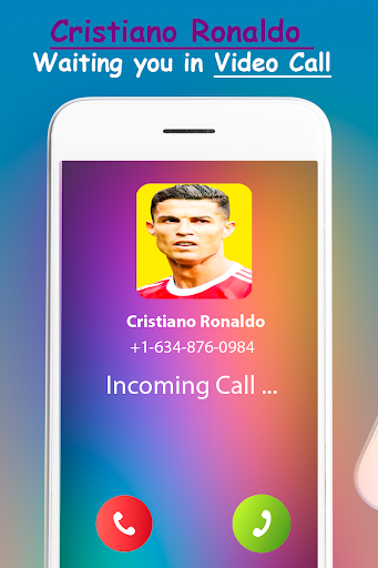 Fake call for Cristiano  chat