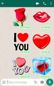 Romantic Stickers for WhatsApp