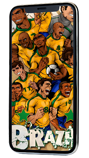Brazil Football Wallpaper4K