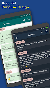 Chat Journal - Timeline Diary with Pin/Fingerprint