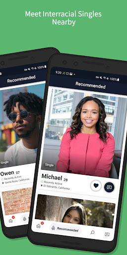 Android application BeMixed: Interracial Dating screenshort