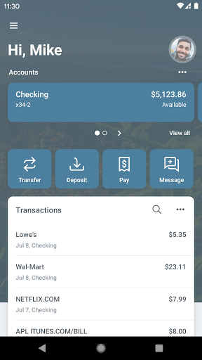 Android application YOURFNB screenshort