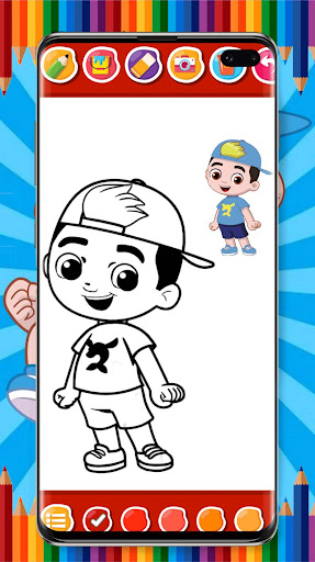 Android application Jogo de Pintar Luccas Neto screenshort