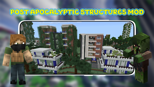 Android application Post Apocalyptic Structure Mod screenshort