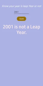Year leap
