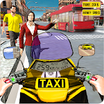 Cover Image of Télécharger Moto Taxi Simulator Tourist Bike Driver 2020  APK