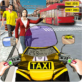 Motorbike Taxi Simulator Tourist Bike Driver 2020 icon