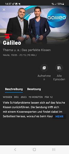 NetTV App Screen 3