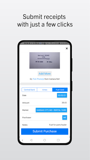 Screenshot of CostCapture