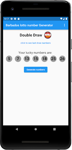 Barbados lottery generator Screen 2