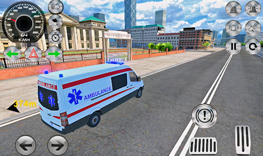 American 911 Ambulance Car Game: Ambulance Games 1.2 screenshots 2