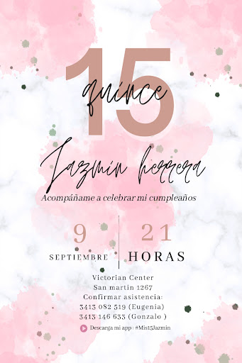 #Mis15Jazmin Screen 3