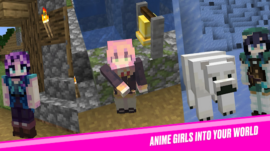 Anime Girl Skins for Minecraft