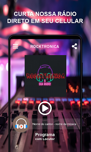 Android application Rocktronica screenshort